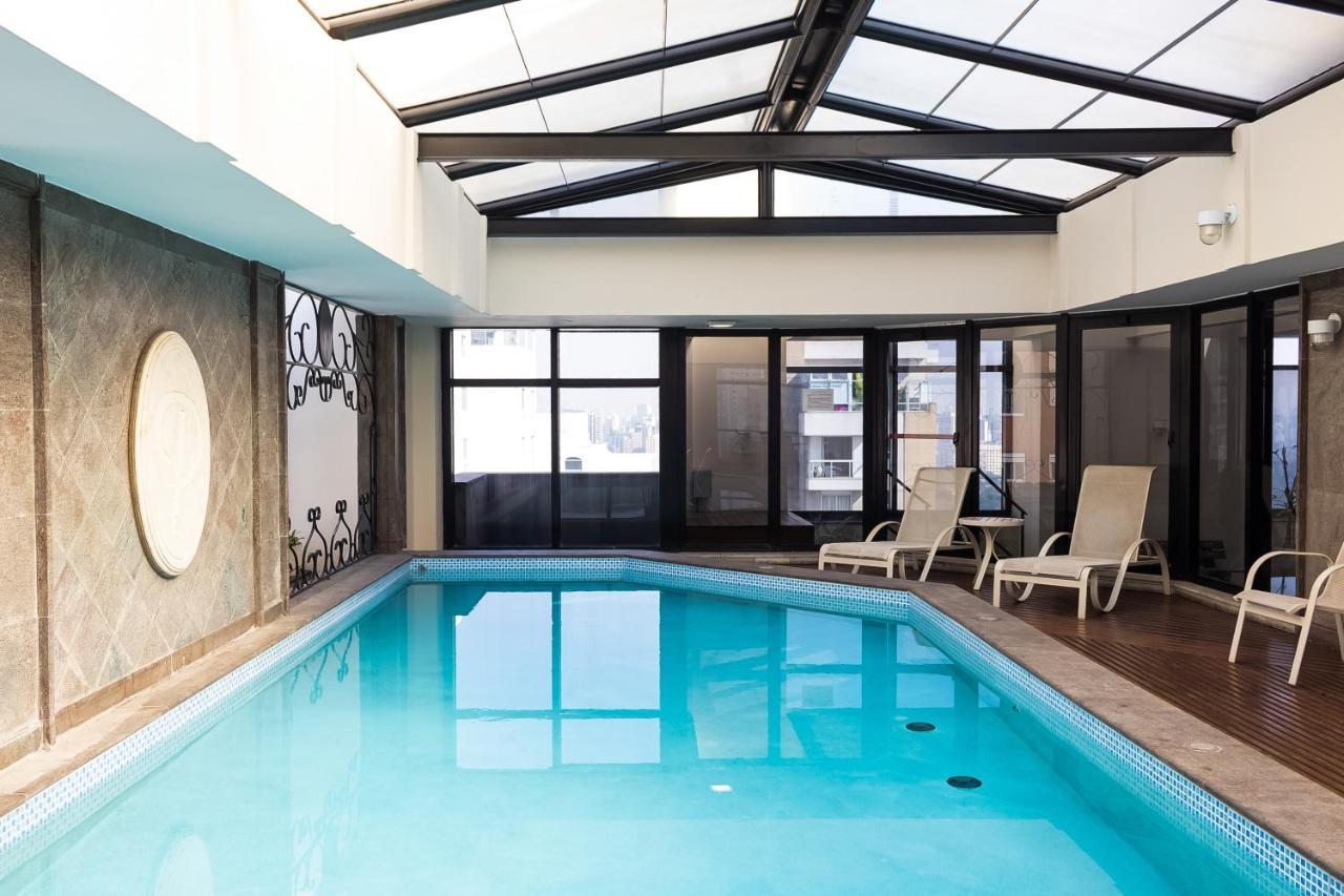 サンパウロFlat Charmoso Jardim Paulistaアパートメント エクステリア 写真