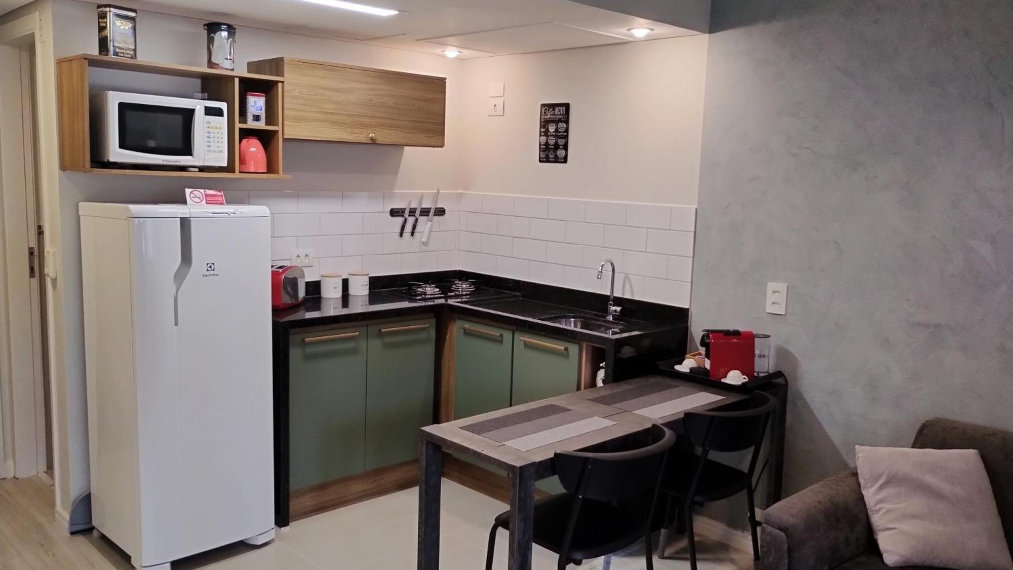 サンパウロFlat Charmoso Jardim Paulistaアパートメント 部屋 写真