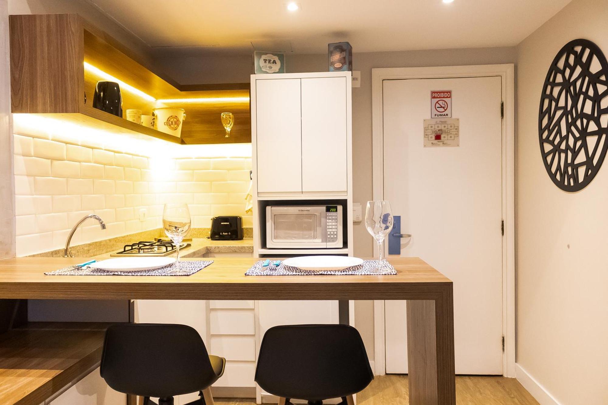 サンパウロFlat Charmoso Jardim Paulistaアパートメント 部屋 写真